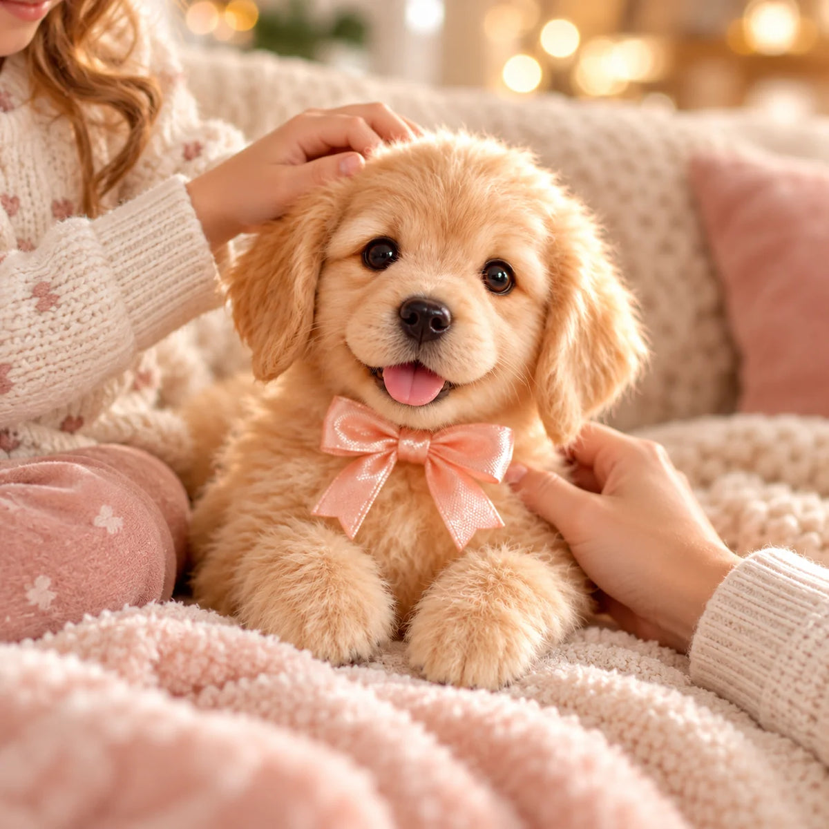 ✨ Last Day 50% OFF-🐶Lifelike Golden Retriever puppy