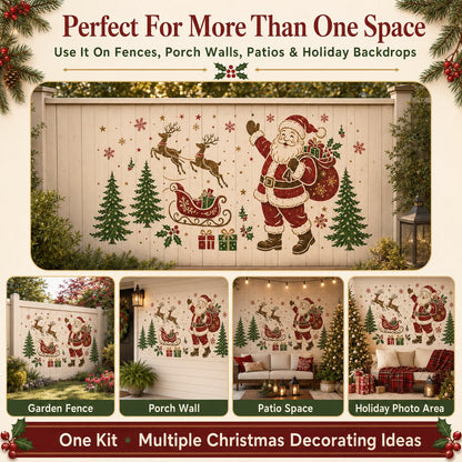 💥 LAST DAY 49% OFF – 🌿 Garden Wall StencilTM Collection | 9 Reusable Mural Designs for Walls, Fences, Porches & Creative Outdoor Makeovers 🎨✨