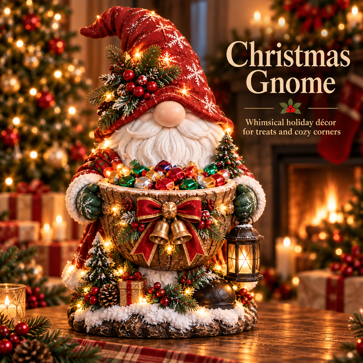 🎄 Christmas Special 50% OFF✨ Light-Up Christmas Candy Bowl Collection