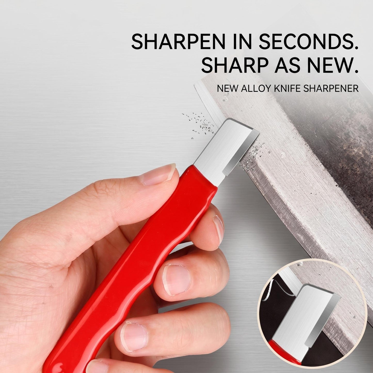 🏆75K+ SOLD!🔪 2PCS Multipurpose Blade Sharpener Tool Set