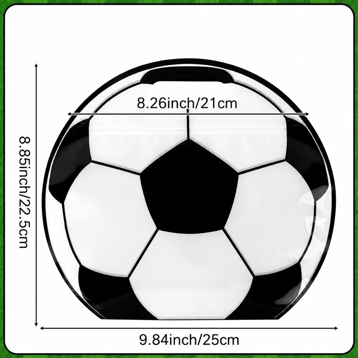 🎒⚽  Soccer Party Favor Bags with Handles – Football Treat Bags for Birthdays, Team Parties & World Cup Celebrations 🎉