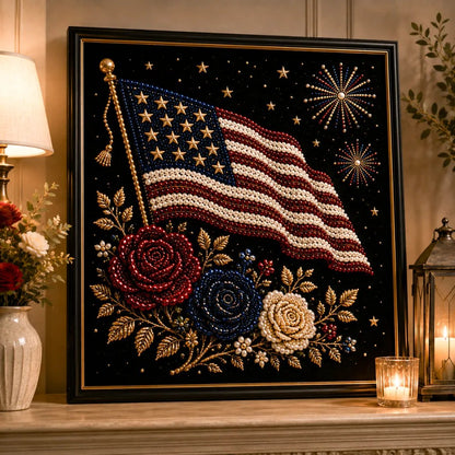🔥LAST DAY 49% OFF 🦅250 Years of America Pearl Art Craft Kit