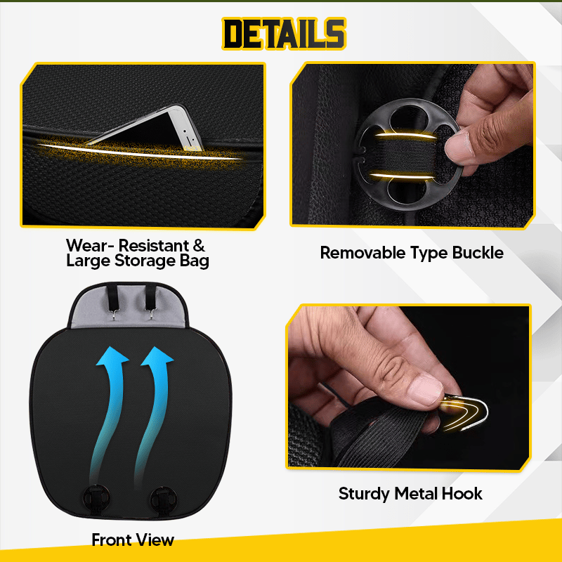 🔥 HOT SALE 🔥Breathable & Anti-Slip Viscose filament Car Seat Covers