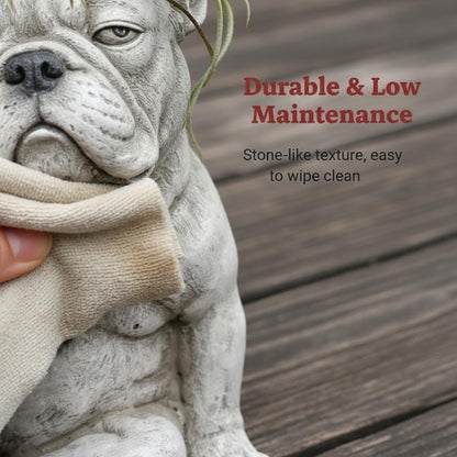 🐶 Limited-Time 58% OFF - Grumpy French Bulldog Planter (Plants not included)