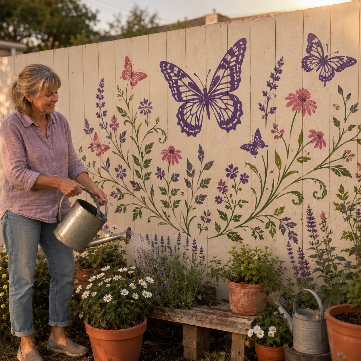 💥 LAST DAY 49% OFF – 🌿 Garden Wall StencilTM Collection | 9 Reusable Mural Designs for Walls, Fences, Porches & Creative Outdoor Makeovers 🎨✨