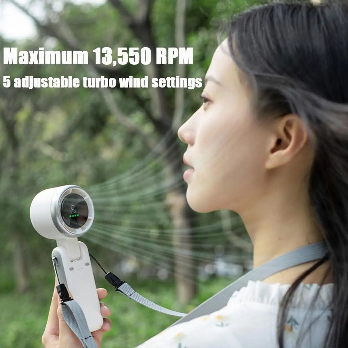 🔥Summer Hot Sales 49%🧊 OffTurboFold Portable Fan – Powerful Cooling Anywhere