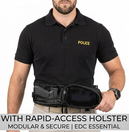 🎒 Tactical EDC Waist Bag – Concealed Carry Crossbody Utility Pack 🇺🇸🔥