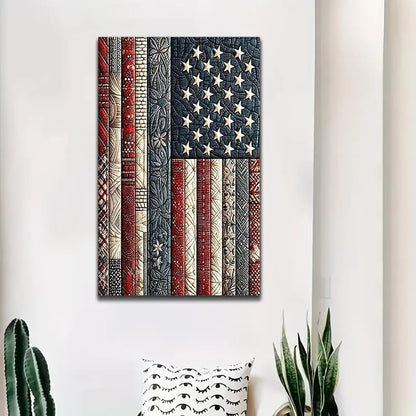 🇺🇸💎American Flag 5D Diamond Painting Kit - Quilt Pattern DIY Wall Decor