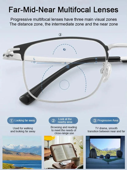 🎁2026 Hot Sale 49% Off🔥👓 Ultra Light Anti Blue Presbyopic Glasses