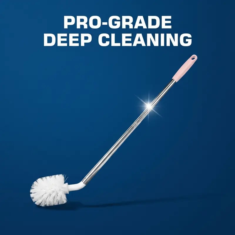 🧴 Extra Long Water Tank Cleaning Brush – Flexible Bristles for 5-Gallon Jugs, Deep Clean Narrow Openings & Wide Containers