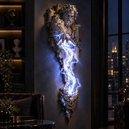 Limited Stock 49% OFF  ⚡🌊 Mythological Sculpture Wall Lamp Collection 🏛✨