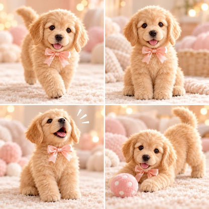 ✨ Last Day 50% OFF-🐶Lifelike Golden Retriever puppy