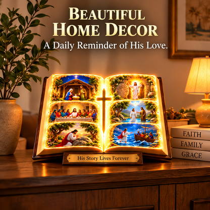 ✨ Last Day – 49% OFF-✝️"Six Sacred Scenes Storybook" — Timeless Tales