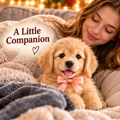 ✨ Last Day 50% OFF-🐶Lifelike Golden Retriever puppy