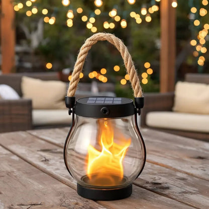 🔥Solar Flame Effect Lantern