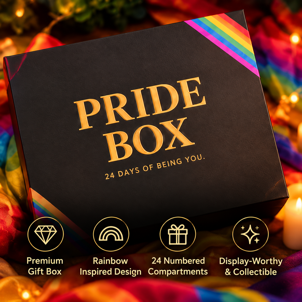 ✨Last Day 49% OFF-✨"Pride Box" 24-Day Countdown Calendar