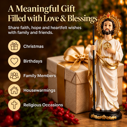 ✨Last Day 49% OFF-✝️All-White Statue Of Saint Jude Thaddaeus
