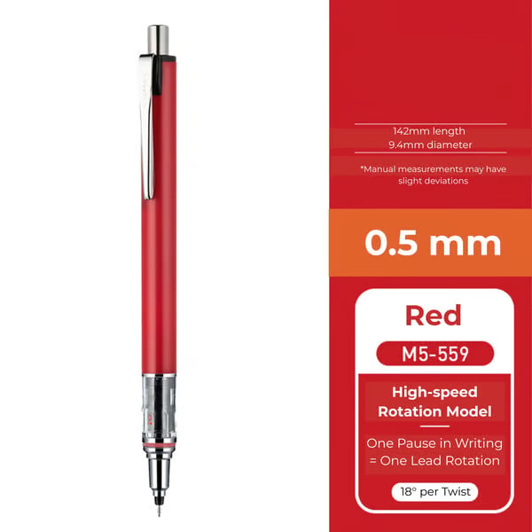 Advance Mechanical Pencil M5-559, 0.3 mm - 0.7 mm