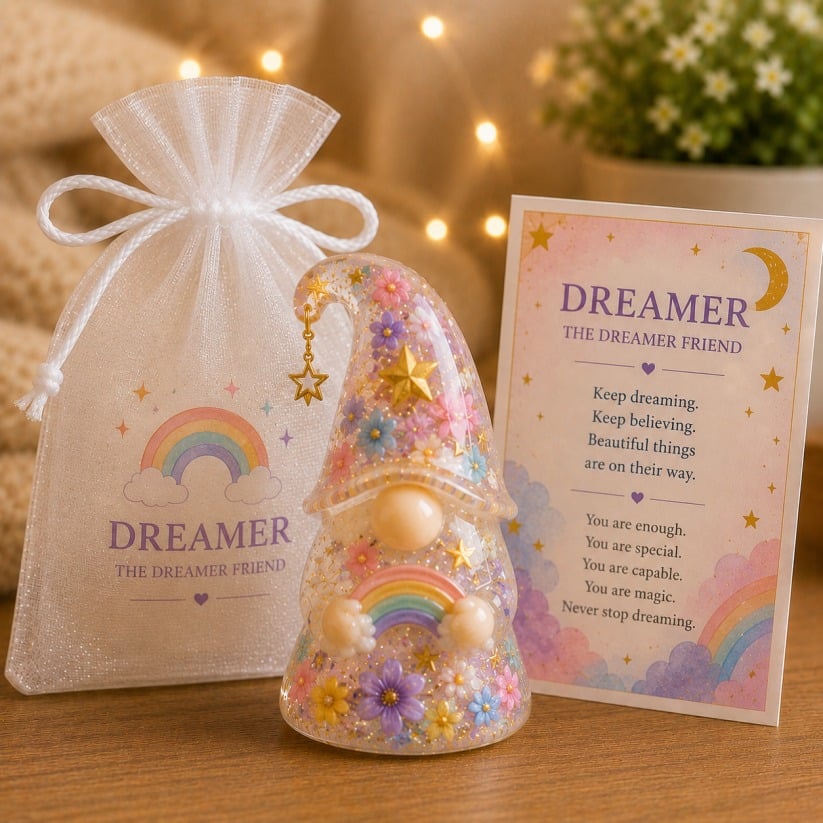 🔥Last Day Buy 3 Get 1 Free🌟Emotional Support Encouragement Gnome Set