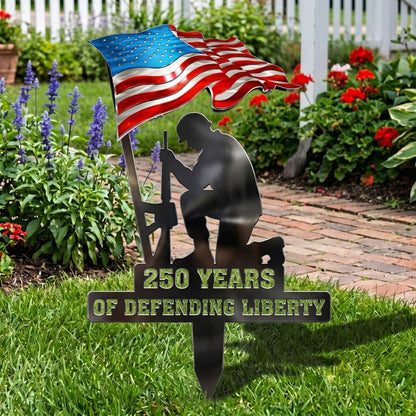 🇺🇸 America 250th Anniversary Garden Stake Patriotic Yard Decor