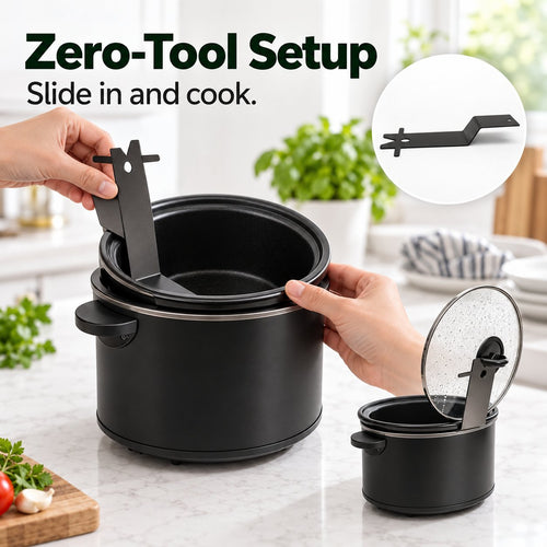 🔥HOT SALE 49% OFF - 🍳Multifunctional Anti-Slip Cooker Lid Stand