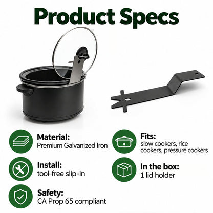 🔥HOT SALE 49% OFF - 🍳Multifunctional Anti-Slip Cooker Lid Stand