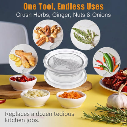 🎁Last Day Buy 1 Get 1 Free🔥Effortless Twist Garlic Press & Mincer Tool