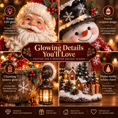 🎄 Christmas Special 50% OFF✨ Light-Up Christmas Candy Bowl Collection