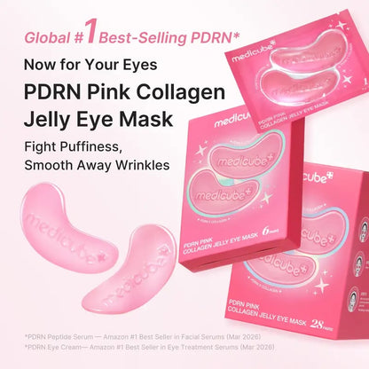 👁️ PDRN Collagen Eye Mask – De-Puff & Firm with NAD, Hydrogel Patches for Tired Eyes