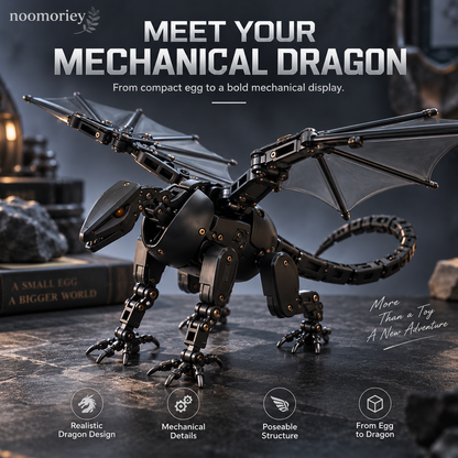 🥚🐉 DragonMorph – Egg to Dragon Transforming Mechanical Toy！！！