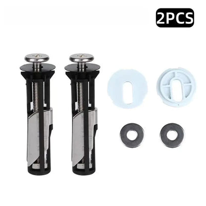 🚽 Universal Toilet Seat Bolt Kit – Quick Release Replacement Screws & Easy Install Fixing Set 🔧✨