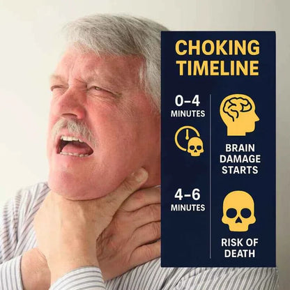 Anti-Choking Rescue Device 🚑 Powerful Suction Life Saver for Kids & Adults