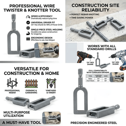 🏆55K+ SOLD⚒️#9/#11 Multi-Functional Wire Winder/Knotter