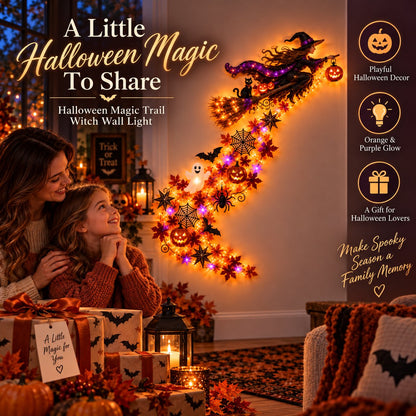 ⏰ LAST DAY 49% OFF -🎃 Halloween Magic Trail Wall Light Collection