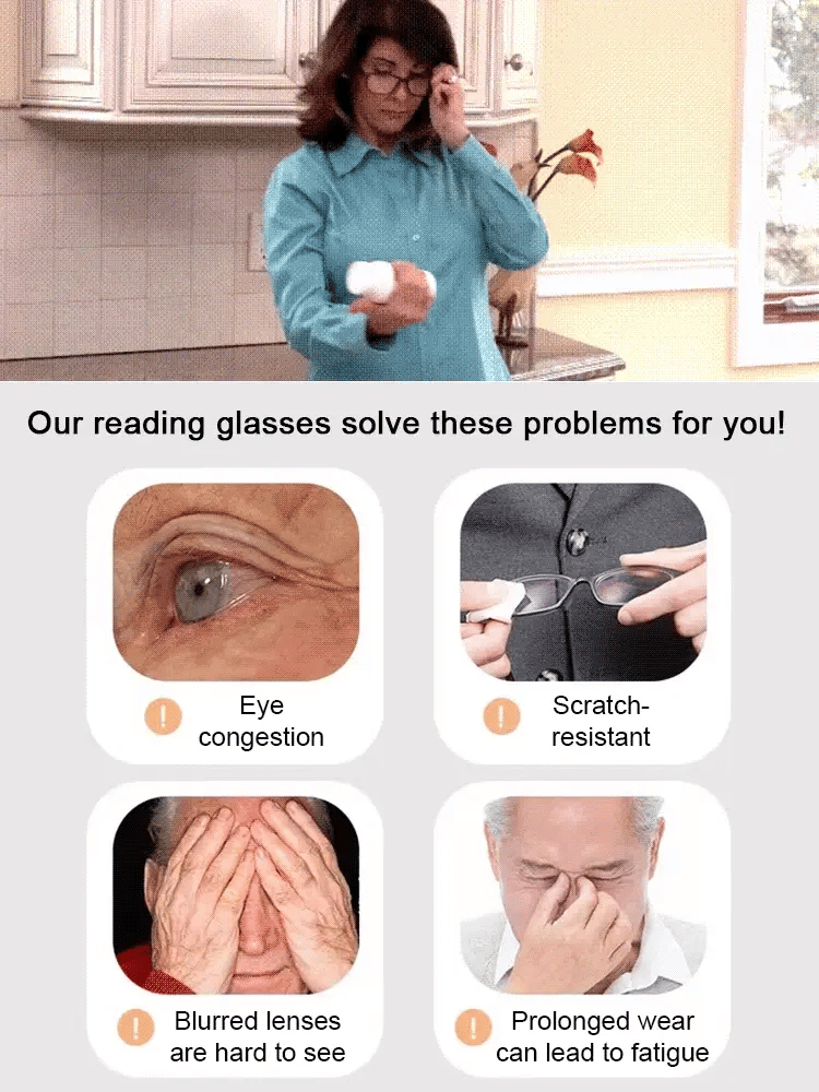 🎁2026 Hot Sale 49% Off🔥👓 Ultra Light Anti Blue Presbyopic Glasses