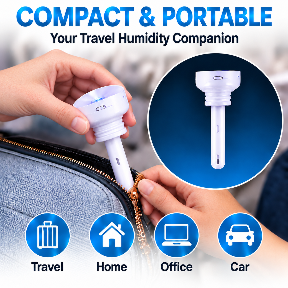 ⏳ Last Day 50% OFF-💦Portable Humidifier