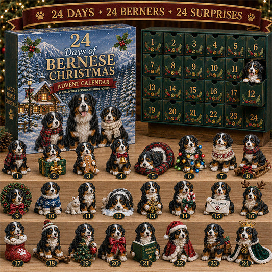 🐶🎄𝟒𝟗% 𝐎𝐅𝐅 𝐅𝐥𝐚𝐬𝐡 𝐒𝐚𝐥𝐞🏔️ Bernese Mountain Dog Advent Calendar 2026