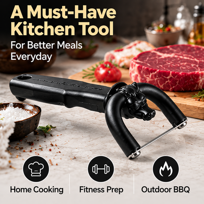 🔥LAST DAY 50% OFF -🥩 BullPro™ Meat Slicer & Fat Trimmer