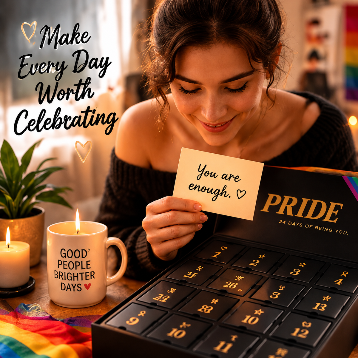 ✨Last Day 49% OFF-✨"Pride Box" 24-Day Countdown Calendar