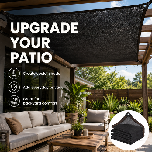🔥 HOT SALE – Sunshade Net Blocks Up To 90% UV Rays & Keeps Outdoor Spaces Cooler All Summer Long ☀️🌿❄️