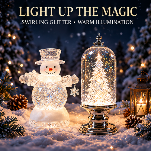 ✨ Last Day – 49% OFF🎄Season Fable™ – Enchanted Christmas Light-Up Tabletop Décor