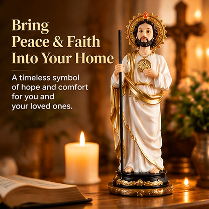 ✨Last Day 49% OFF-✝️All-White Statue Of Saint Jude Thaddaeus