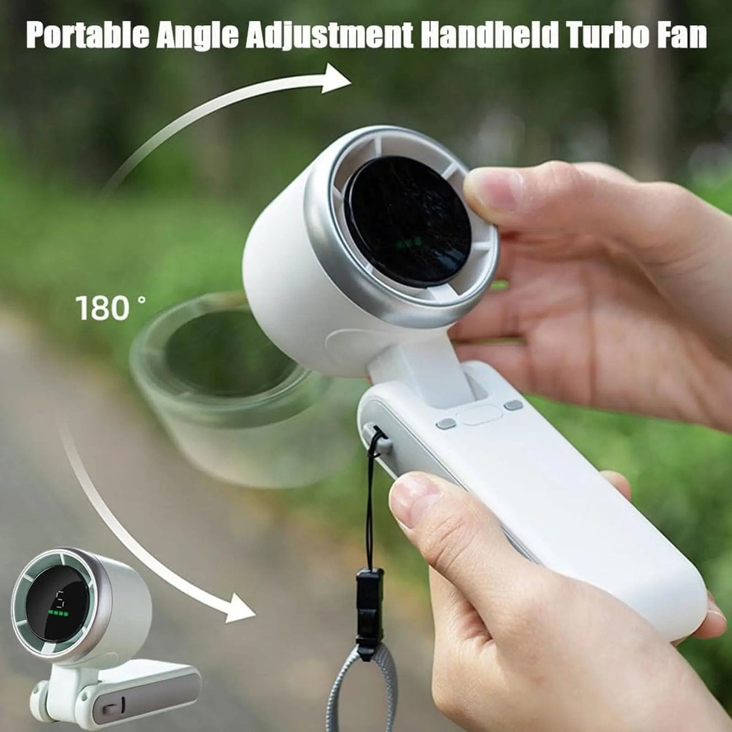 🔥Summer Hot Sales 49%🧊 OffTurboFold Portable Fan – Powerful Cooling Anywhere