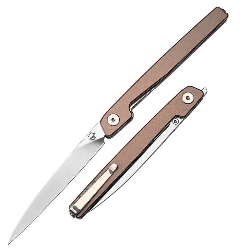 🔥Last Day Sale 49% OFF🎉Stealth Black Aluminum EDC Folding Knife