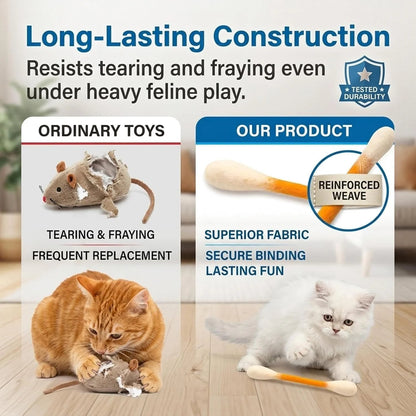 ❤️For happy, healthy, and active indoor cats🐱Swabs Cat Toys with Catnip