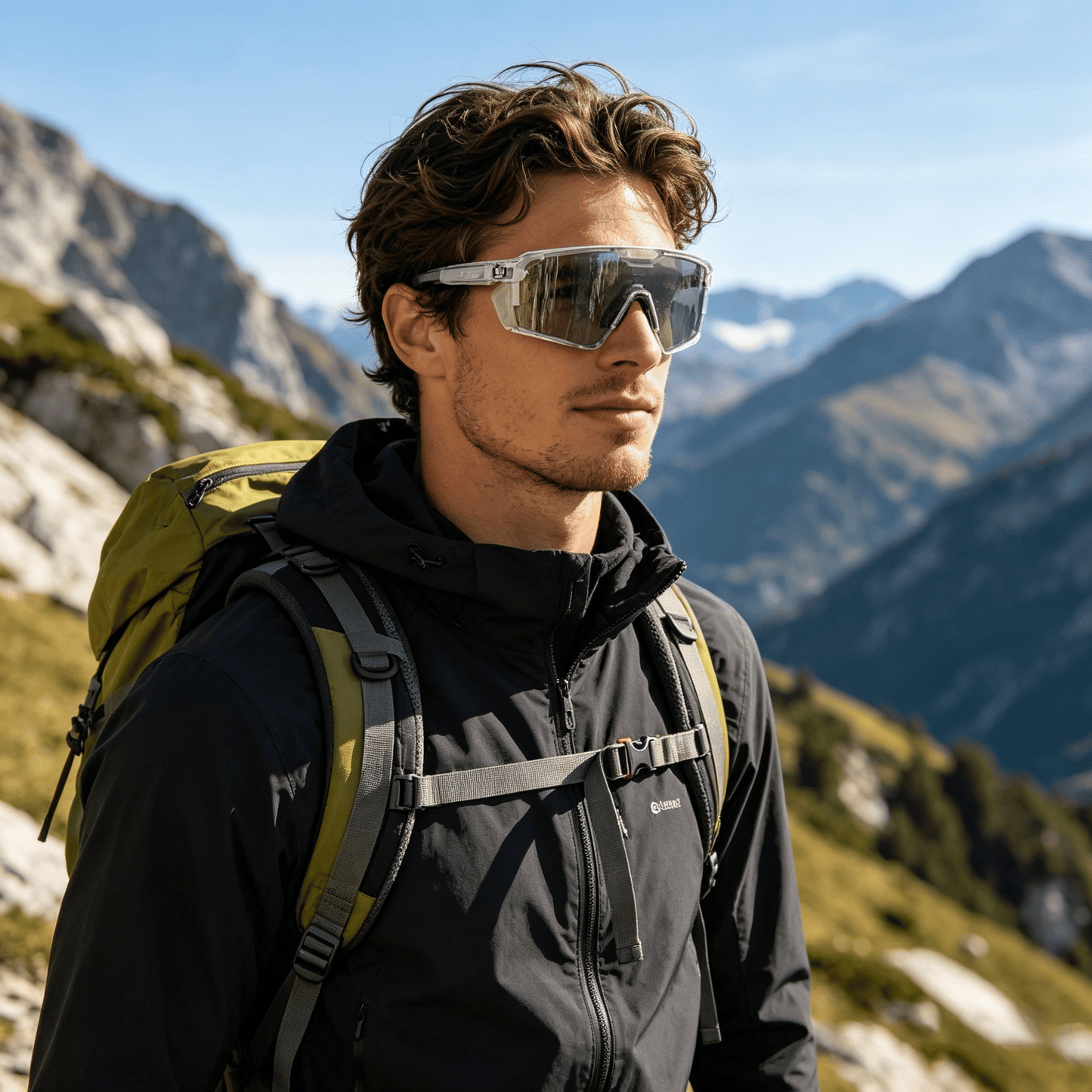 🕶️ Photochromic Polarized Safety Sunglasses Oversized Vintage Style