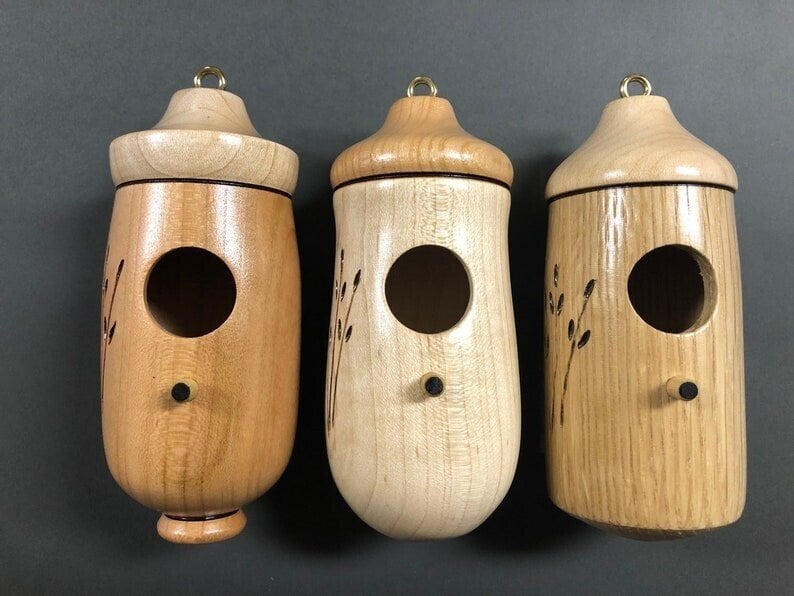 🔥🕊️Wooden Hummingbird House-Gift for Nature Lovers