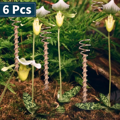 Electroculture Plant Stakes, 6 Pack 11.5" Long Copper Garden Stakes