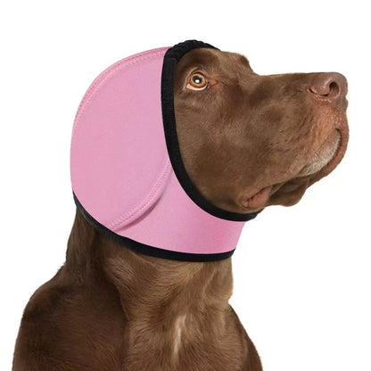🔥 [Flash Sale - 50% OFF] No More Shivering from Thunder & Dryers! ❤️  Dog Calming Ear Wrap for Instant Anxiety Relief