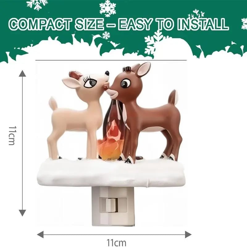 Christmas Elk Night Light